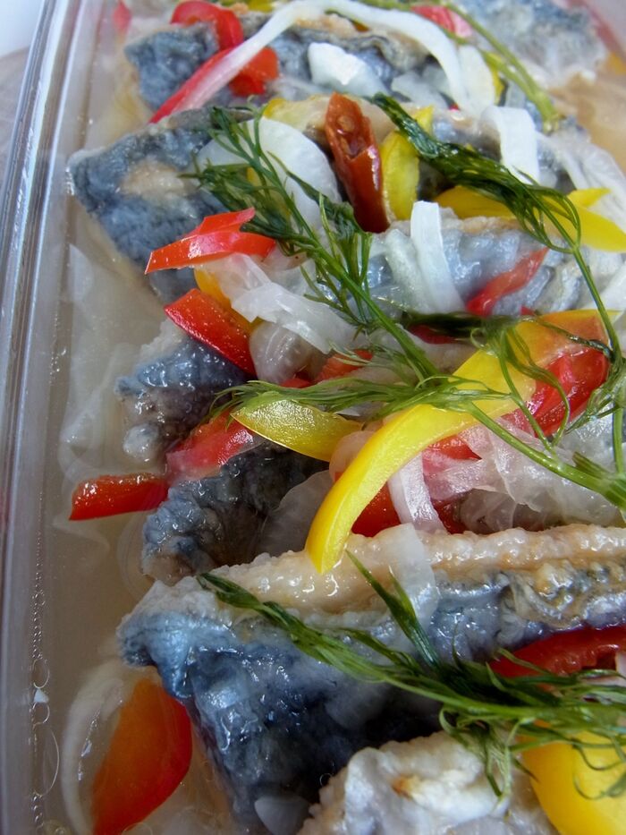 作りおき・旬の魚で『鯵の南蛮漬け』