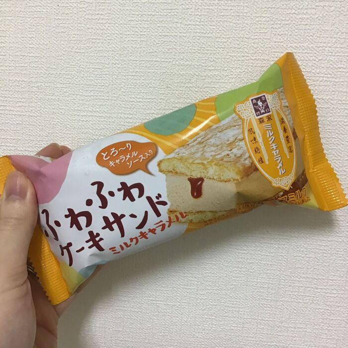 ファミマ限定!ふわふわケーキサンド ミルクキャラメル