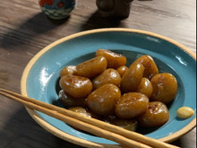 ばぁちゃんの味!甘辛玉こんにゃく