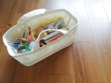 【無印×お絵かきセット】お取り寄せまでして欲しかった!持ち手付収納♪