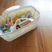 【無印×お絵かきセット】お取り寄せまでして欲しかった!持ち手付収納♪