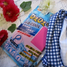 振ると冷たくなる♡首に巻くだけ!猛暑時に持ちたいエコな凄い奴♪