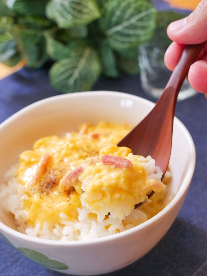 【#4 こんなん反則やん…?】レンジだけでカルボ飯
