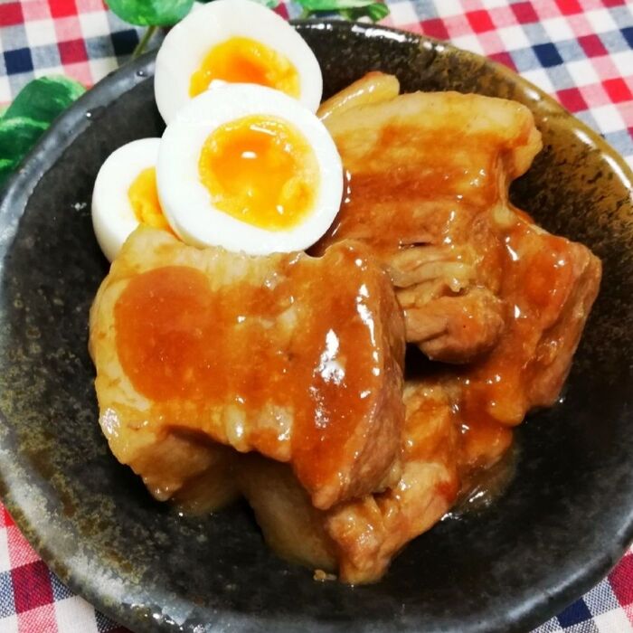 レンチンで豚の角煮?試してみた♪ホンマ柔らか~♡簡単~♡