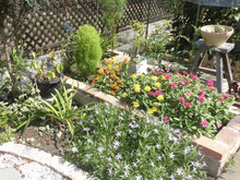 ガーデニング☆DIYレンガを使って北欧風花壇を作りました