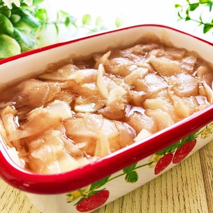 【数日食べきり】ピーラーで♪新生姜の甘酢漬け