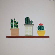 マステでウォールステッカー。