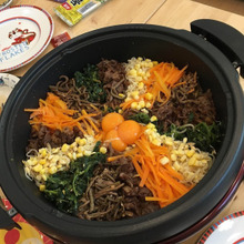 子供も食べられる!ホットプレートでズボラなビビンバ☆