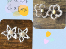 まさかの材料から☆ピアス