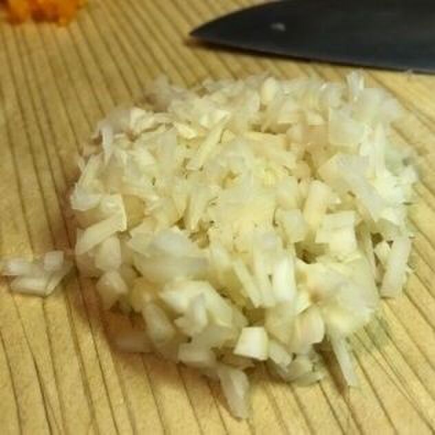 みじん切りにする
