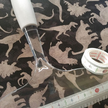 マステで簡単、埃取り用スクイージー