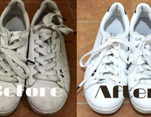 放っておくだけでスニーカーが真っ白になる驚きの方法とは?【やってみた】