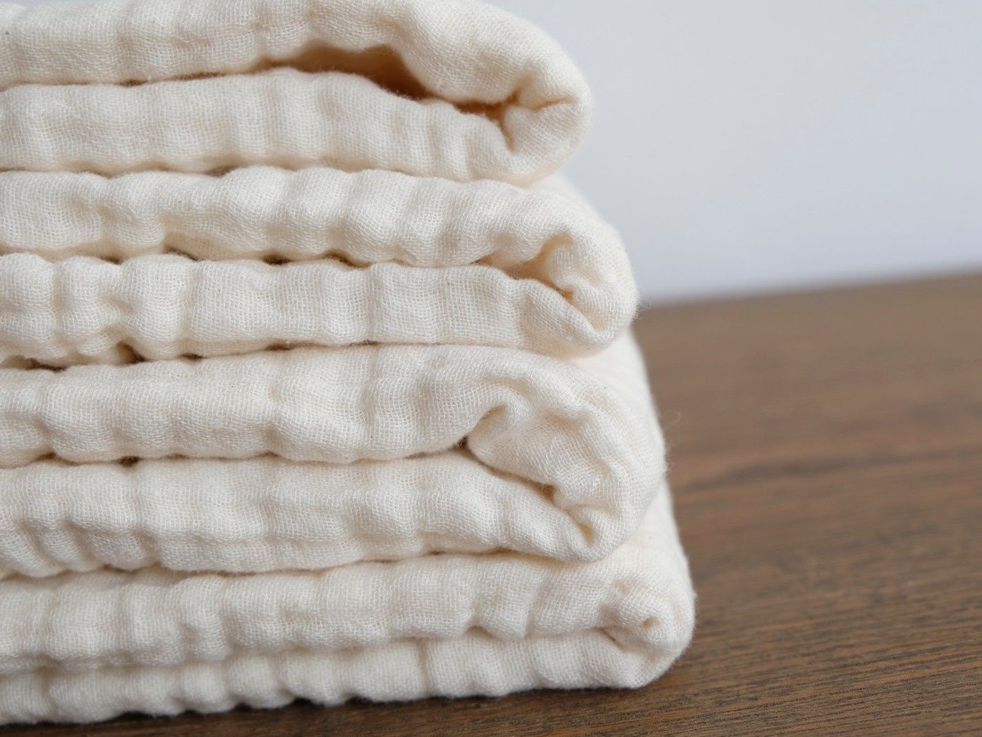 洗濯しても乾燥機かけても肌触りそのまま！速く乾くふわふわのタオル