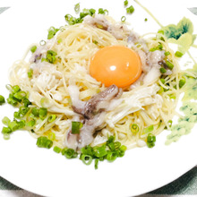 わさび香るタコのパスタ