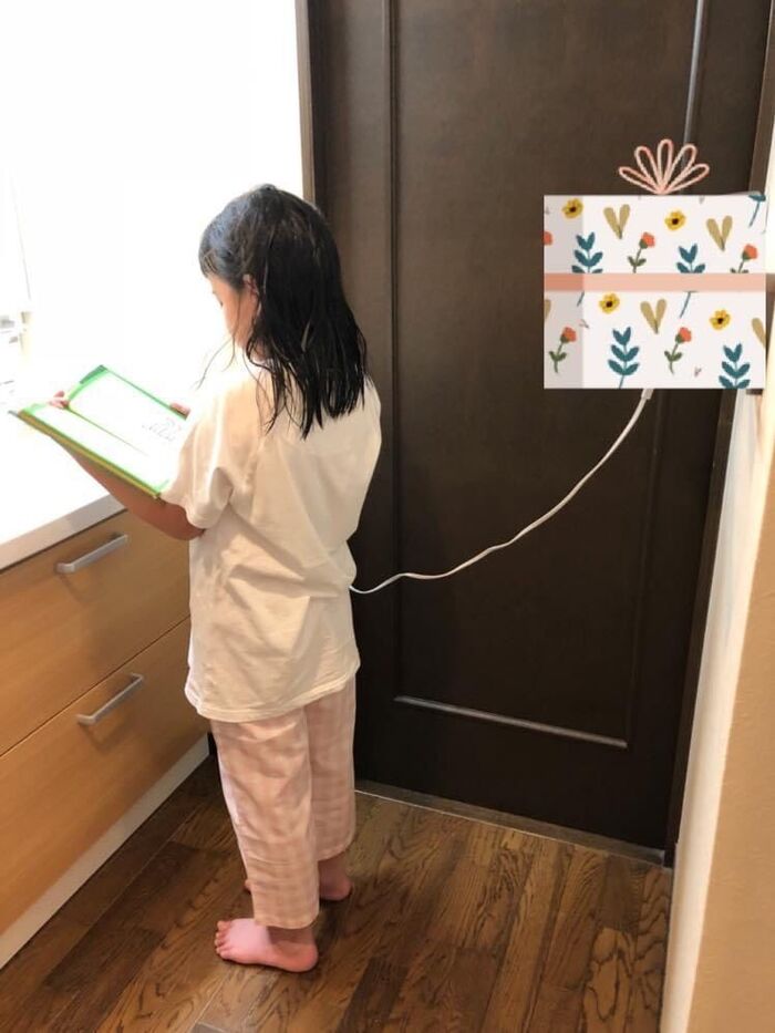 これは簡単!材料費¥0♪ハンズフリードライヤー