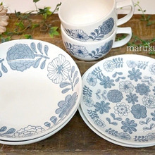 これ欲しかった柄!セリア100均のグレーカラーの北欧風食器3点