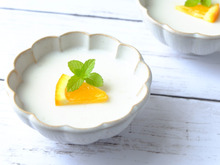 【くらし薬膳】さっぱり美味しい!疲労回復に☆甘酒とヨーグルトのゼリー~夏の薬膳