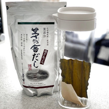 【水出汁のススメ】いつでも簡単手軽にお出汁が使えます