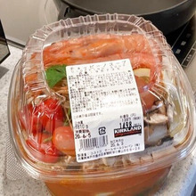 シーフードの旨みいっぱいのぜいたくスープを手軽にテーブルに!