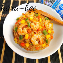 余った焼きそばソースで簡単♪ジャンバラヤ風!夏の旨辛ソース炒飯