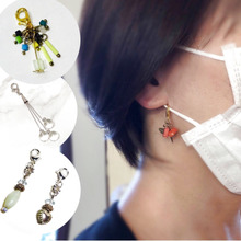 ピアスに見えるマスクチャーム☆夏マスクでも気分があがる⁉