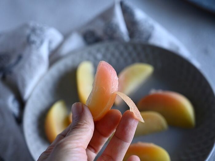 ポイントいろいろ:レンチンと冷凍と半解凍。 たったこれだけで極上のひんやりスイーツ