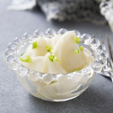 かぶのひらひらサラダ♪はちみつレモンドレッシング