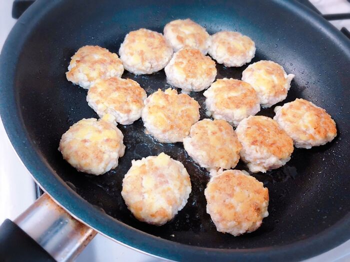 焼き色をつけて〜♪