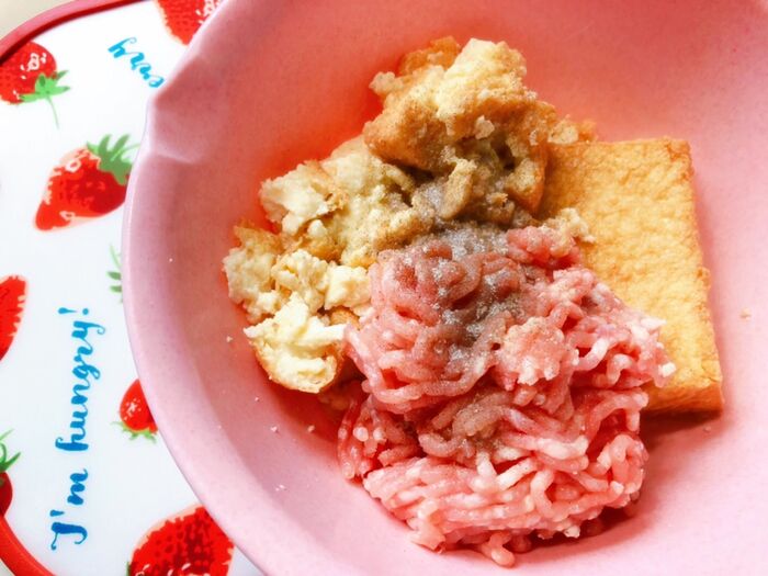 下味は味塩こしょうだけ♪