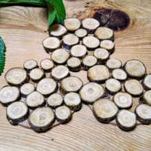 100均のコルクコースター&薔薇の枝で…鍋敷き&コースター