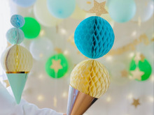 涼を彩る♪  ハット&ボールでシャーベットDECO♪