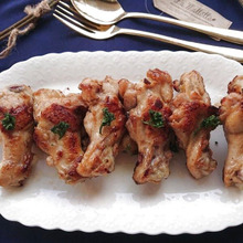 手羽元のガーリック醤油焼き