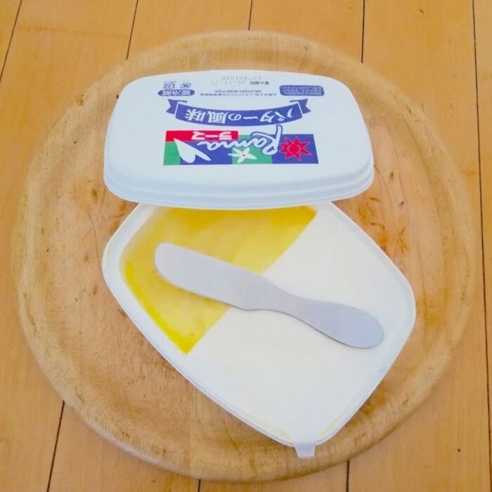 バターナイフは見えない収納