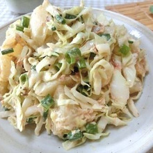 お鍋1つでずぼら仕上げ☆ ハマるよ♪ お好み焼きポテトサラダ