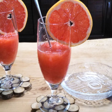 おうちBAR⑥♡果肉たっぷりレッドグレープフルーツカクテル