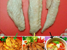 手羽先どぅ食べる?捌いて✧美肌コラーゲンスープ♡