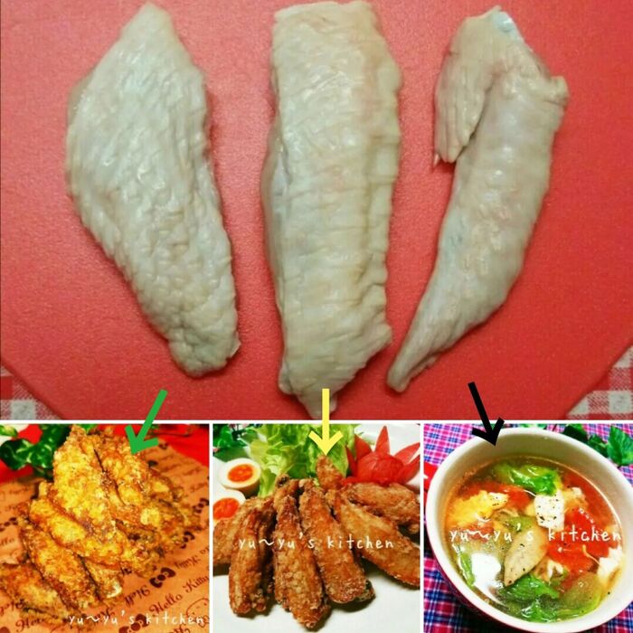手羽先どぅ食べる?捌いて✧美肌コラーゲンスープ♡