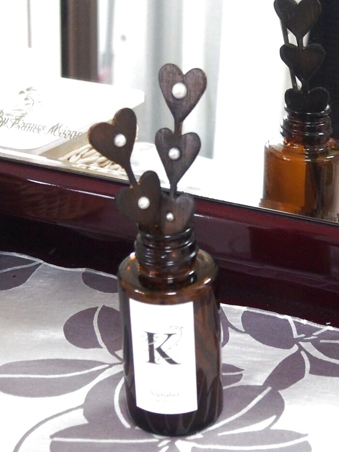 「ディフューザー用スティック」をオシャレに作ってみました!