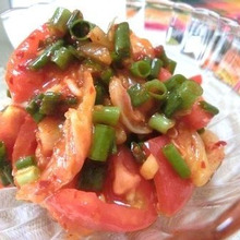 混ぜるだけ1分☆ まろやか美味しい♪ トマトとキムチ和え