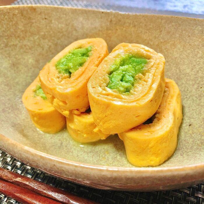 めちゃ旨い!我が家の定番【だし巻きアボカド】〜withわさび醤油〜