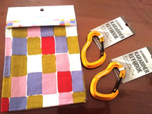 しっかり洗える、コンビニ用エコバッグ を直線縫いだけで作る