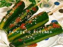 きゅうり梅♡一夜漬け~♡簡単で✧さっぱり美味しい♪