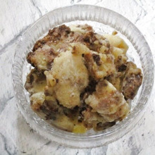 低糖質・思わぬ栄養が摂れちゃう♡材料2つで超簡単!♡絶品!チョコマカデミアナッツ入りバナナアイス♪