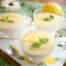 低糖質スイーツ♪とうふの蜂蜜レモン★レアーチーズムース