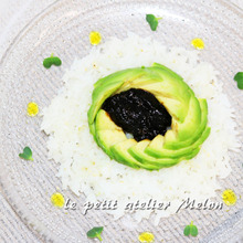 トロっと濃厚アボカド和えるだけ♡さわやかワサビ添え