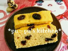 牛乳パック✧レンチン簡単レシピ♡便秘解消おから蒸しパン♡