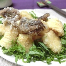 これハマります♪ エリンギの梅にんにくから揚げ