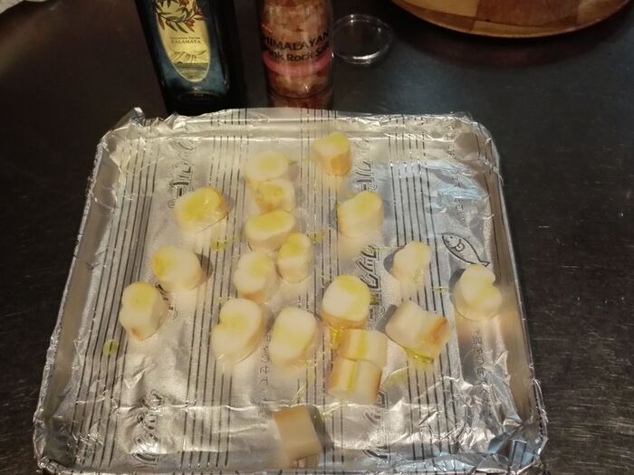 クルトンも焼いてみた