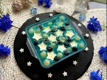 カルピスミルクゼリーの星がいっぱい七夕バージョン