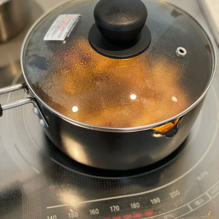 2分そのままにしておきます